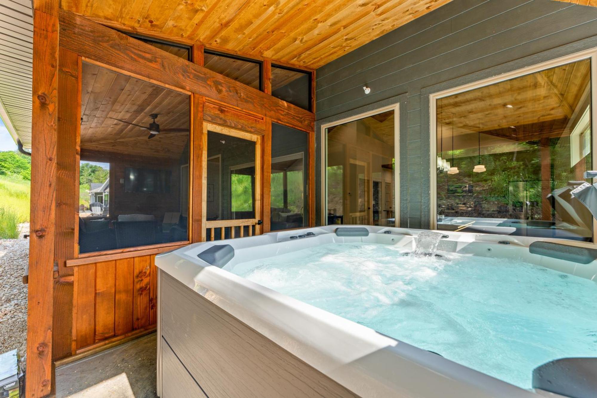 New Ozark Oasis Luxe Cabin Retreat With Hot Tub Hollister Buitenkant foto