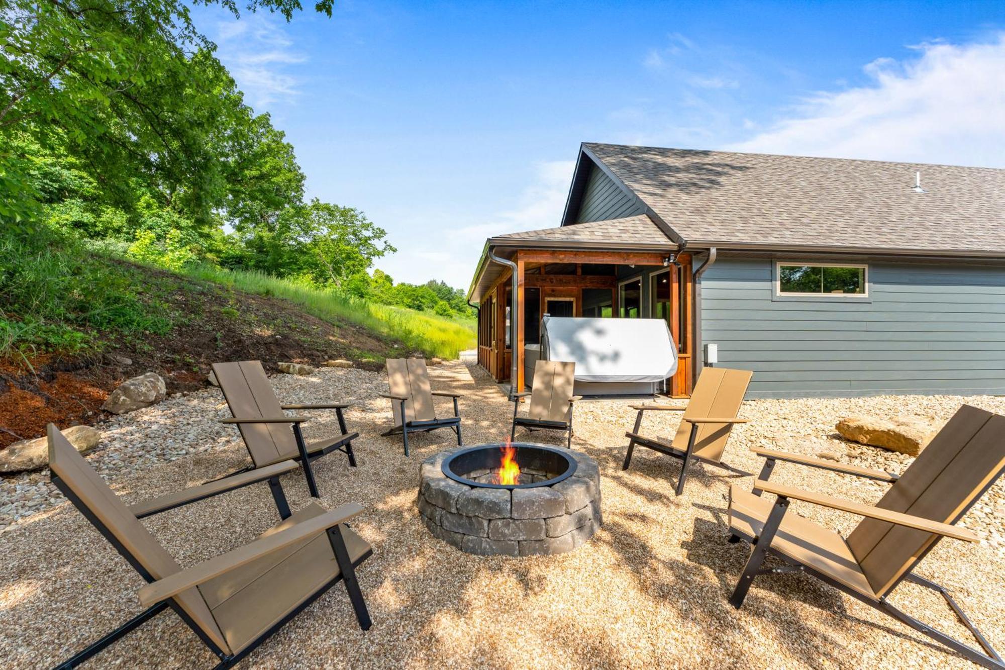 New Ozark Oasis Luxe Cabin Retreat With Hot Tub Hollister Buitenkant foto